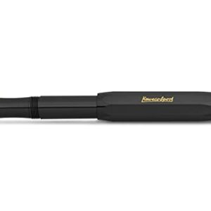 Kaweco Classic Sport Fountain Pen, Black, Fine Nib