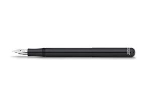 kaweco 10000157 liliput al fountain pen nib thickness medium black