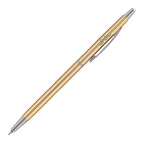 ohto nbp-5a3-gold needle ballpoint pen slim line 0.3mm ballpoint gold body