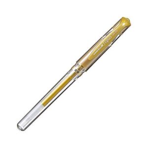 uni gel ballpoint pen ball signo bold 1.0mm gold (um153.25)