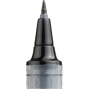 Kuretake ZIG Letter Pen COCOIRO Refill Extra-Fine, Black (LP-R-010S), black ink