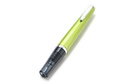 PILOT Ageless Present Collection Ballpoint Pen, Lime Green Barrel, Blue Ink, Medium Point (61022)