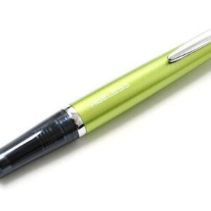 PILOT Ageless Present Collection Ballpoint Pen, Lime Green Barrel, Blue Ink, Medium Point (61022)