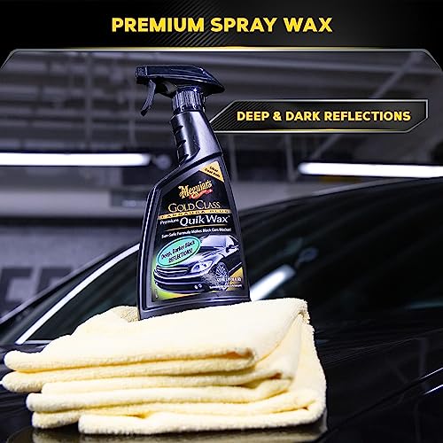 Meguiar's G7716 Gold Class Carnauba Plus Premium Quick Wax - 16 Oz Spray Bottle