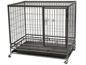 go pet club heavy duty metal cage, 24"w x 28.75"h x 36.8"l