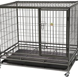 Go Pet Club Heavy Duty Metal Cage, 24"W x 28.75"H x 36.8"L