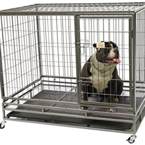 Go Pet Club Heavy Duty Metal Cage, 24"W x 28.75"H x 36.8"L