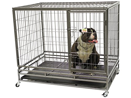 Go Pet Club Heavy Duty Metal Cage, 24"W x 28.75"H x 36.8"L