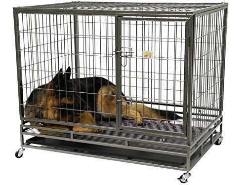 Go Pet Club Heavy Duty Metal Cage, 24"W x 28.75"H x 36.8"L