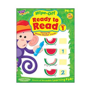 ready to read–1 (monkey mischief®) wipe-off® book