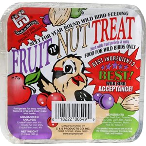 c&s fruit n' nut treat 11.75 ounces, 12 pack