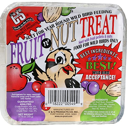 C&S Fruit n' Nut Treat 11.75 Ounces, 12 Pack