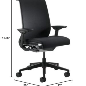 Steelcase Think Fabric Chair, Black -