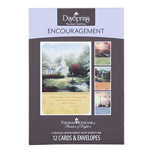 Thomas Kinkade Encouragement Greeting Cards Boxed Set