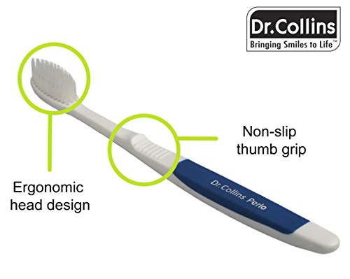 Dr. Collins Perio Toothbrush, 1 Count