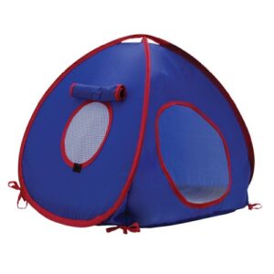 hagen living world tent for pets, blue/grey
