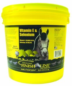 finish line horse products vitamin e- selenium (20-pounds)