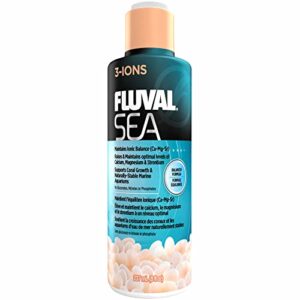 fluval 3 ions fluval sea trace for aquarium, 8-ounce
