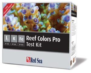 red sea fish pharm are21515 saltwater reef color pro multi test kit for aquarium