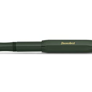 Kaweco CSFP-GN Fountain Pen, Medium, Classic, Sports, Green, Dual Use Type