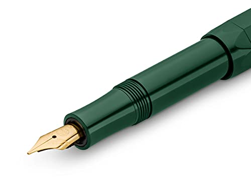 Kaweco CSFP-GN Fountain Pen, Medium, Classic, Sports, Green, Dual Use Type