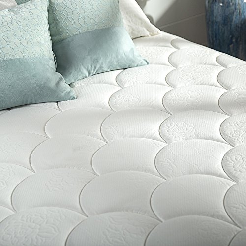 ZINUS 8 Inch Quilted Pocket Spring Mattress / Bed-in-a-Box, Full
