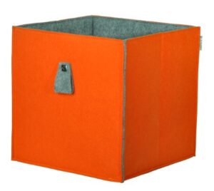 phoenix group leonardo storagebox, feltbox, accessory, orange