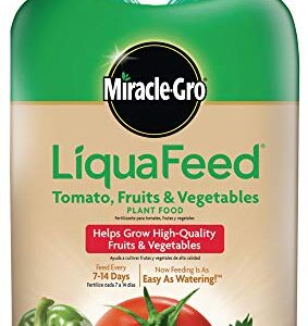 Miracle-Gro LiquaFeed Tomato, Fruits and Vegetables Plant Food Refill Pack, 2 Pack (Liquid Plant Fertilizer)