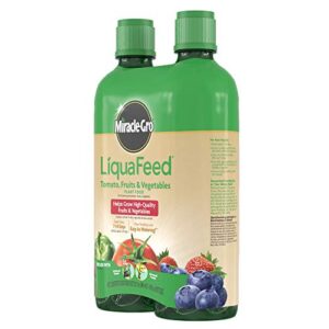 Miracle-Gro LiquaFeed Tomato, Fruits and Vegetables Plant Food Refill Pack, 2 Pack (Liquid Plant Fertilizer)