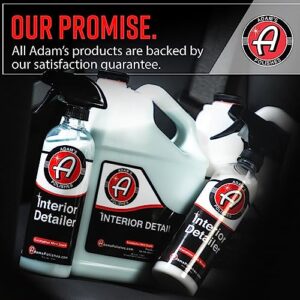 Adam's Interior Detailer (16oz) - Total Car Interior Cleaner, Protectant & Dressing | All Purpose Cleaner & Leather Conditioner | Vinyl, Dashboard, Screen, Seat Cleaner & More