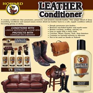 Howard LC0008 Leather Conditioner, 8-Ounce