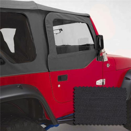 Rugged Ridge | Door Skins, Black Denim | 13717.15 | Fits 1997-2006 Jeep Wrangler TJ