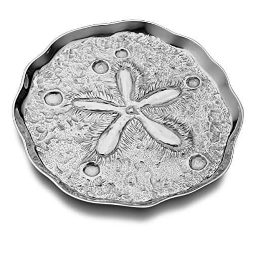 Wilton Armetale Sea Life Sand Dollar Serving Tray