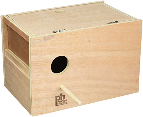 Prevue Pet Products BPV1105 Outside Mount Nest Box for Parakeet, Medium