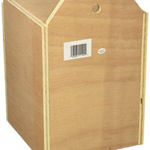 Prevue Pet Products BPV1102 Wood Inside Mount Nest Box for Birds, Lovebird