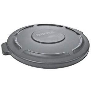 rubbermaid brute can lid for 20 gallon, flat gray