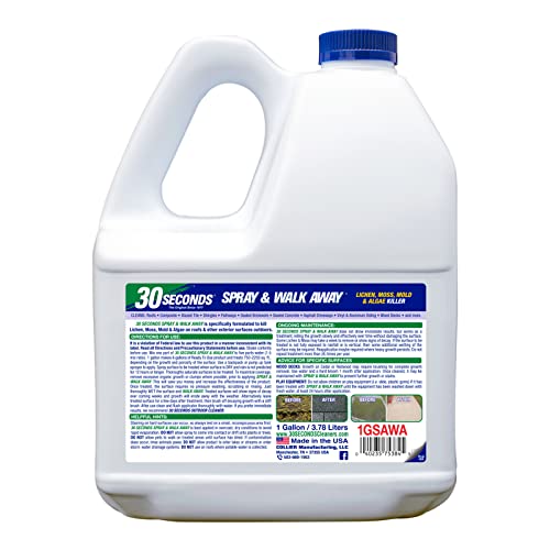 30 SECONDS Cleaners Spray & Walk Away, 1 Gallon - Concentrate (1GSAWA)