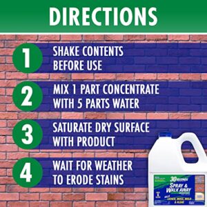 30 SECONDS Cleaners Spray & Walk Away, 1 Gallon - Concentrate (1GSAWA)