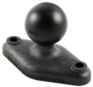 ram mount 2.43 x 1.31 inches composite diamond base with 1-inch ball