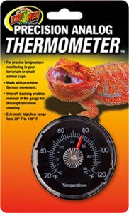 precision analog reptile thermometer