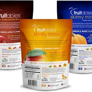 Fruitables Skinny Minis Apple Bacon, Pumpkin Berry, Mango - Variety 3 Pack