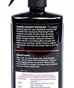 Sonus Cockpit Detailer Anti-Static Cockpit Detail Spritz, 16 fl. oz.