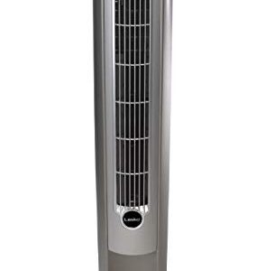 Lasko Portable Electric 42" Oscillating Tower Fan with Fresh Air Ionizer, Timer and Remote Control for Indoor, Bedroom and Home Office Use, Silver 2551