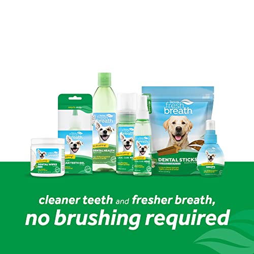 Fresh Breath by TropiClean Oral Care Water Additive for Cats, 16oz - Made in USA