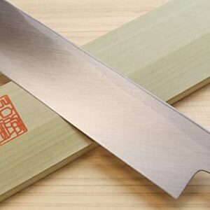 Yoshihiro Shiroko High Carbon Steel Kasumi Yanagi Rosewood Handle Sushi Sashimi Chef Knife (10.5'' (270mm))