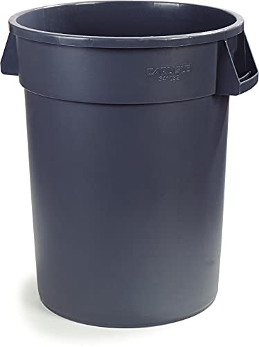 Carlisle FoodService Products CFS 34103223 Bronco Round Waste Container Only, 32 Gallon, Gray