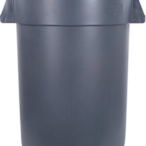 Carlisle FoodService Products CFS 34103223 Bronco Round Waste Container Only, 32 Gallon, Gray