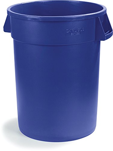 CFS 34101014 Bronco Round Waste Container Only, 10 Gallon, Blue