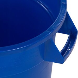 CFS 34101014 Bronco Round Waste Container Only, 10 Gallon, Blue