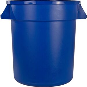 CFS 34101014 Bronco Round Waste Container Only, 10 Gallon, Blue